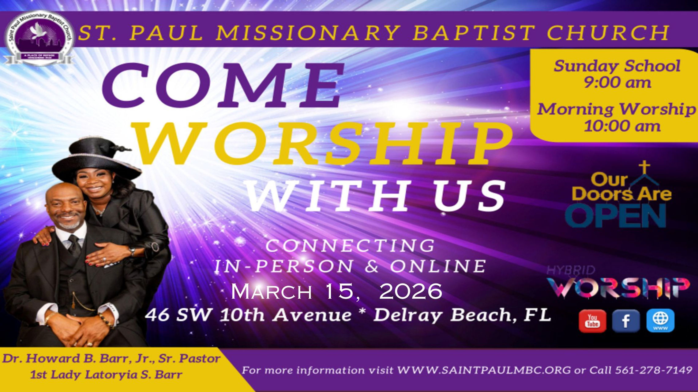 Sunday Morning Worship  | March 15, 2026